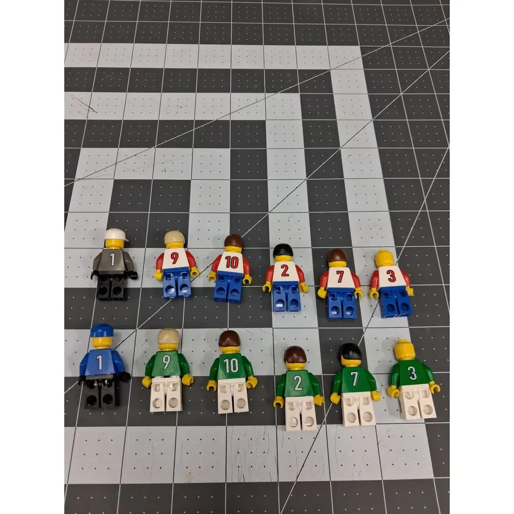 Lego 3409 Championship Challenge Soccer Complete Box Manual All Pieces Parts